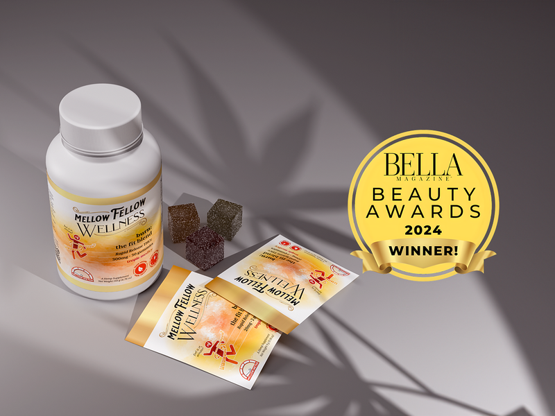 Mellow Fellow's Burn Blend THCv Gummies Win “Best in Beauty from the Inside Out” at BELLA Magazine's 2024 Beauty Awards