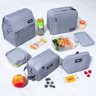 Freezable Lunch Bag - New Color Gray Fog!