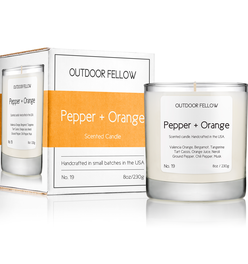 Pepper and Orange Scented Candle