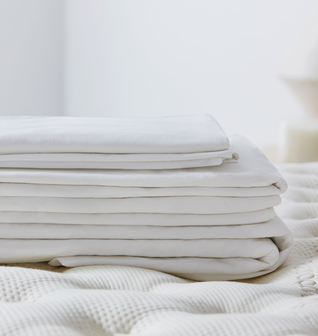 Saatva Percale Sheet Set