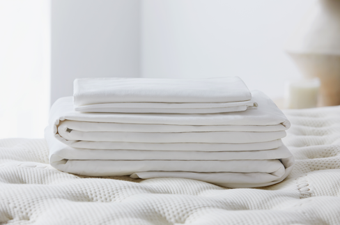 Saatva Percale Sheet Set