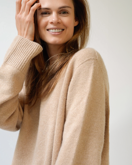 PIANISSIMO: Cashmere Oversized Sweater