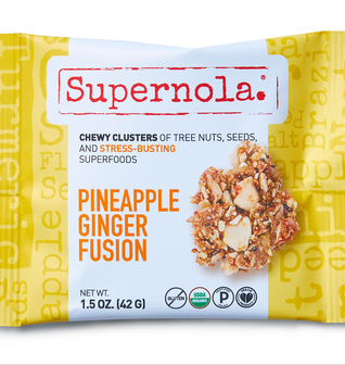 Pineapple Ginger Fusion Chewy Clusters (Box of 12)