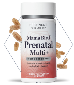 Mama Bird Prenatal Multi+ Iodine & Iron Free