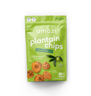 Salted Olive Oil Plantain Chips
