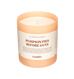 PUMPKIN PIES BEFORE GUYS CANDLE