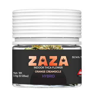 ZAZA | THCA Exotic Flower | Orange Creamsicle