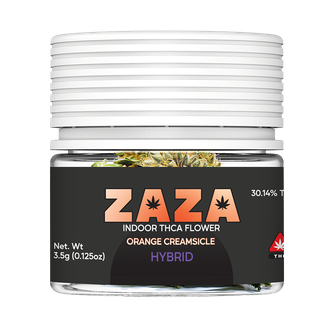 ZAZA | THCA Exotic Flower | Orange Creamsicle