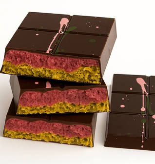 Dubai Done Better - Raspberry Ganache Bar