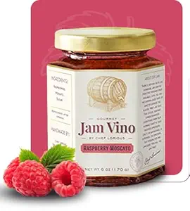 Raspberry Moscato Jam