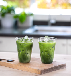 Perfect Matcha Latte Glass (Set of two)