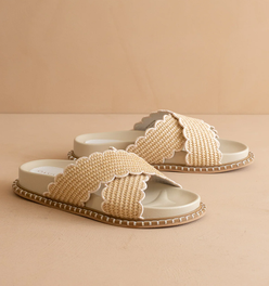 The Fabby Raffia Espadrille Sandal