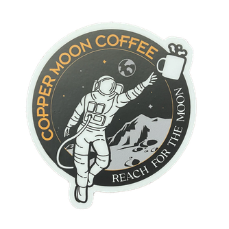 Rocketman "Reach for the Moon" Sticker