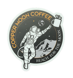 Rocketman "Reach for the Moon" Sticker