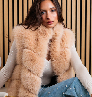 Rosario Faux Fur Vest
