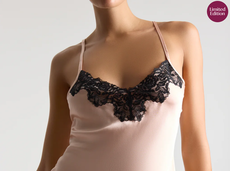 Diane Silk Slip Dress (VDAY LINGERIE)