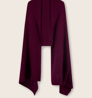 Radiant Cashmere Sequin Wrap