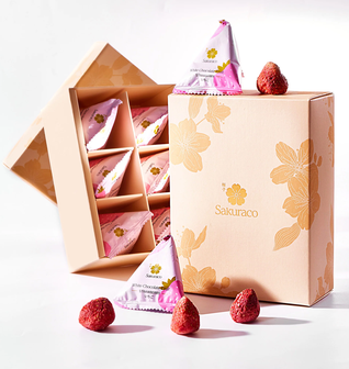 Sakuraco White Chocolate Fruit Box