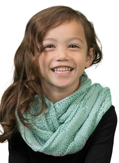 Kids Infinity Knit Scarf (SK)