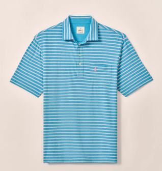 Original 4-Button Polo - Matthis Stripe