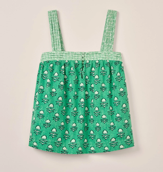 Elin Block Print Tank Top