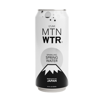 Sparkling Spring Water 16 oz Can