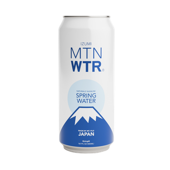 Spring Water 16 oz Can