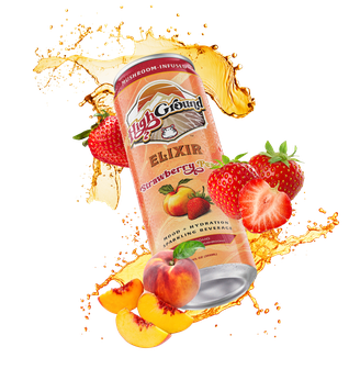 High Ground Elixir – Strawberry Peach 12oz