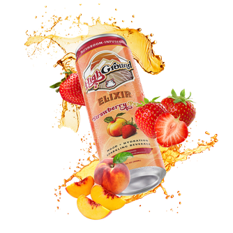 High Ground Elixir – Strawberry Peach 12oz