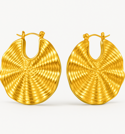 Sabriya Wavey Hoops
