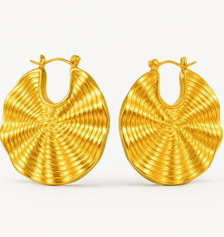 Sabriya Wavey Hoops
