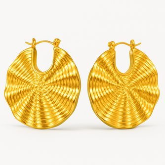 Sabriya Wavey Hoops