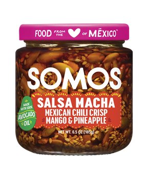 Salsa Macha, Mexican Chili Crisp Mango & Pineapple