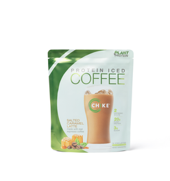PLANT BASED SALTED CARAMEL LATTE PROTEIN ICED COFFEE