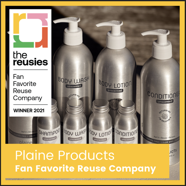 Plaine Products Named Fan Favorite Reuse Company