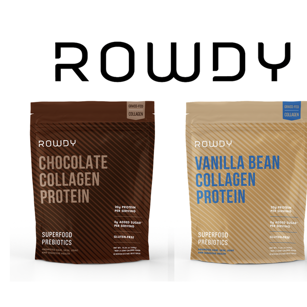 Rowdy Launches Two New Collagen Protein Powders into E-Commerce