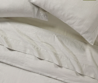 Organic French Linen Sheet Set (OPTIONAL: Top Sheet)