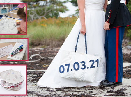 Wedding Guest Book Tote