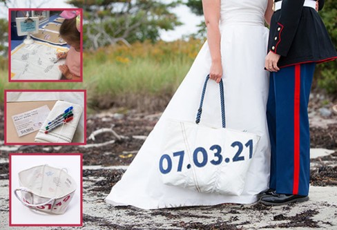 Wedding Guest Book Tote