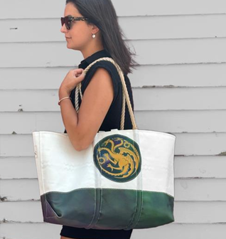 Vhagar Dragon Tote - From HBO's House of the Dragon