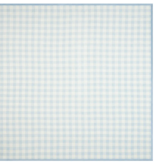 Cozy Gingham Sky Family-Size Blanket