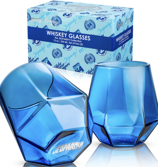 Jeopardy! 60th Diamond Celebration Glasses