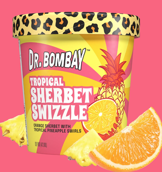 Tropical Sherbet Swizzle