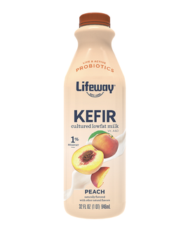 Peach Lowfat Kefir