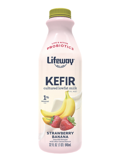 Strawberry Banana Lowfat Kefir