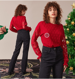 Festive Holiday Top