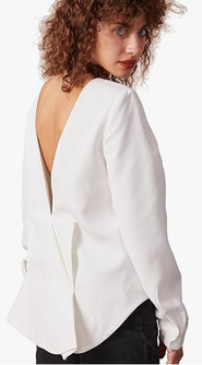 Backless, Deep-V Blazer