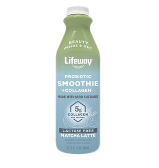 Matcha Latte Probiotic Smoothie + Collagen