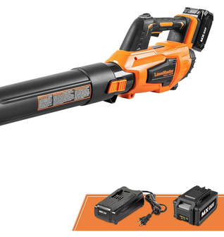 LawnMaster 24V Cordless Axial Leaf Blower