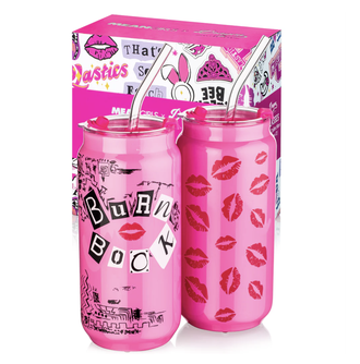 Mean Girls Burn Book Drinking Glasses